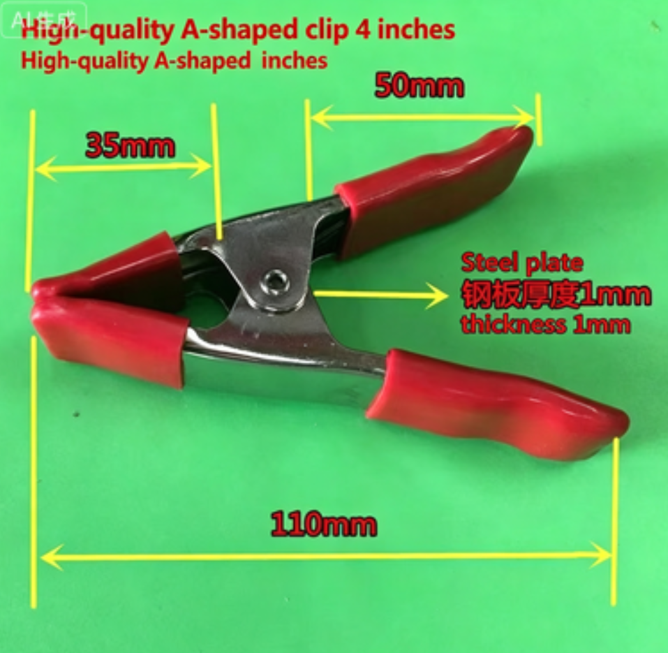 A-frame clamp - ski repair tool