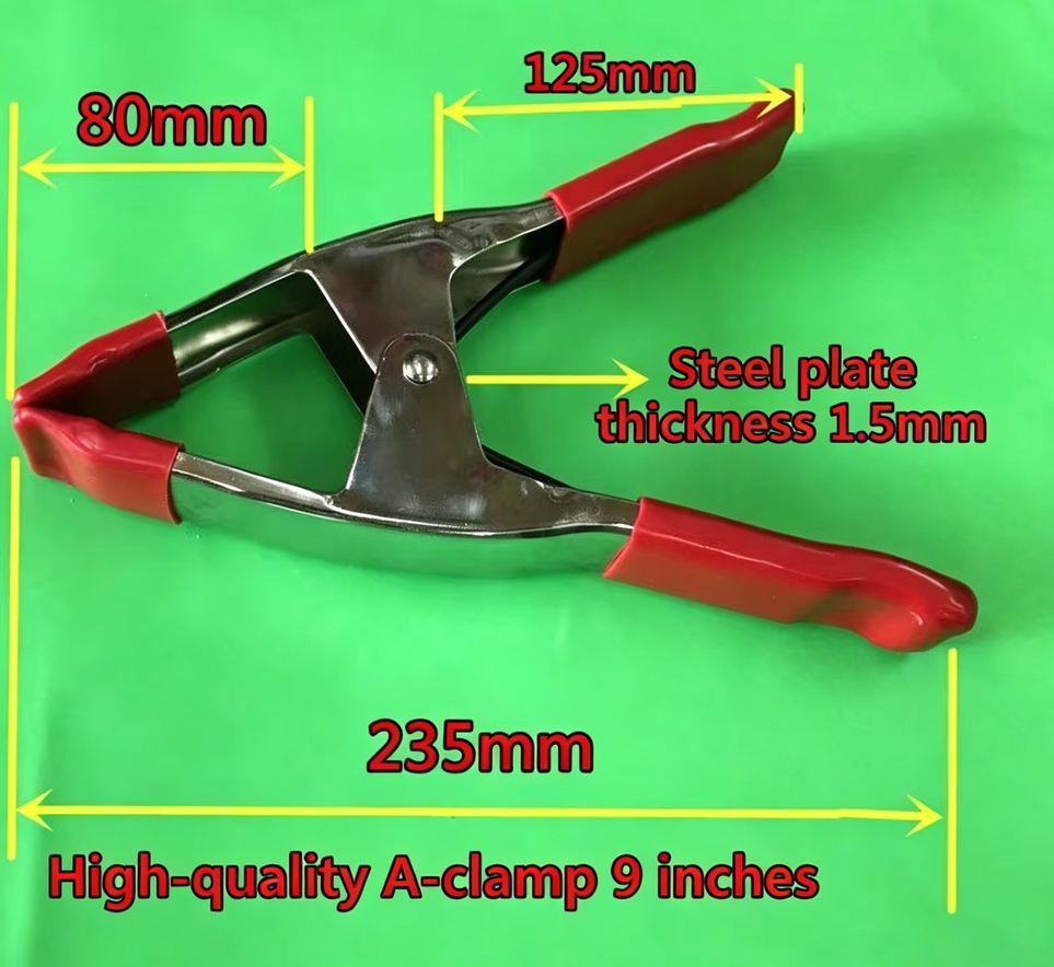 A-frame clamp - ski repair tool