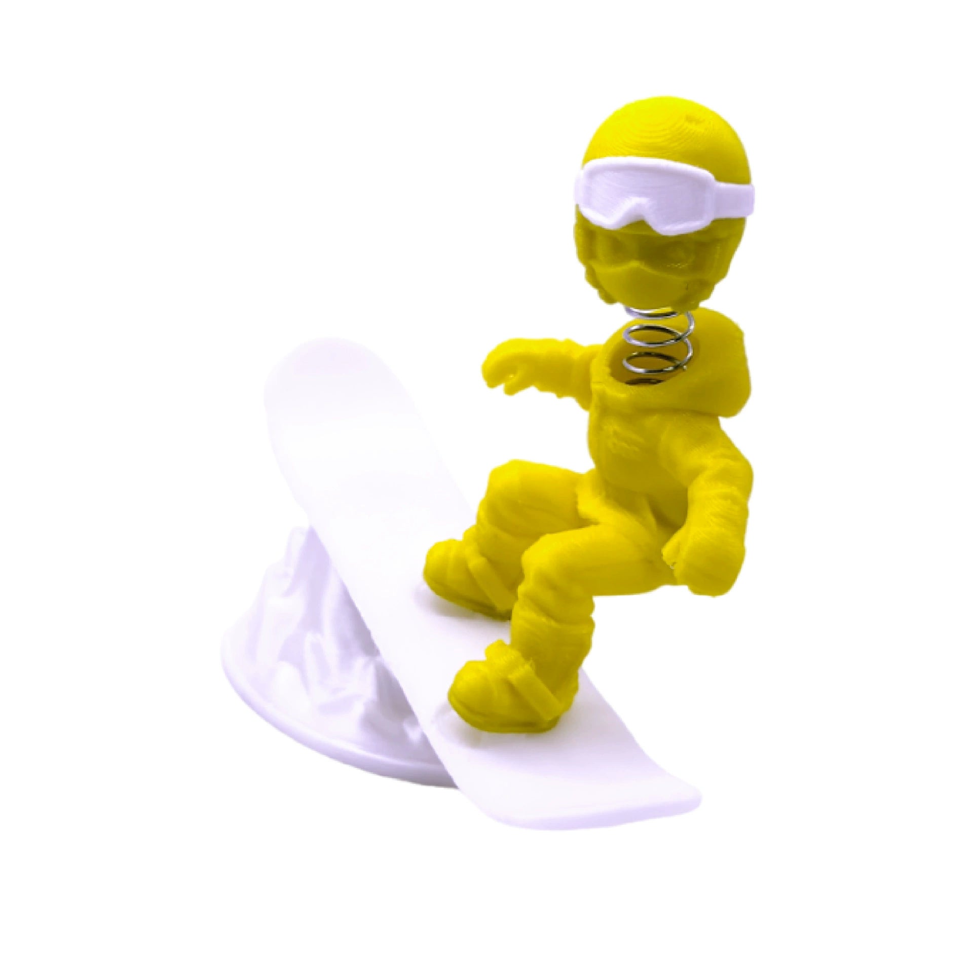 New car ornaments, car decorations, car tabletop decorations, creative inertial skiing figurine, stress-relieving toy