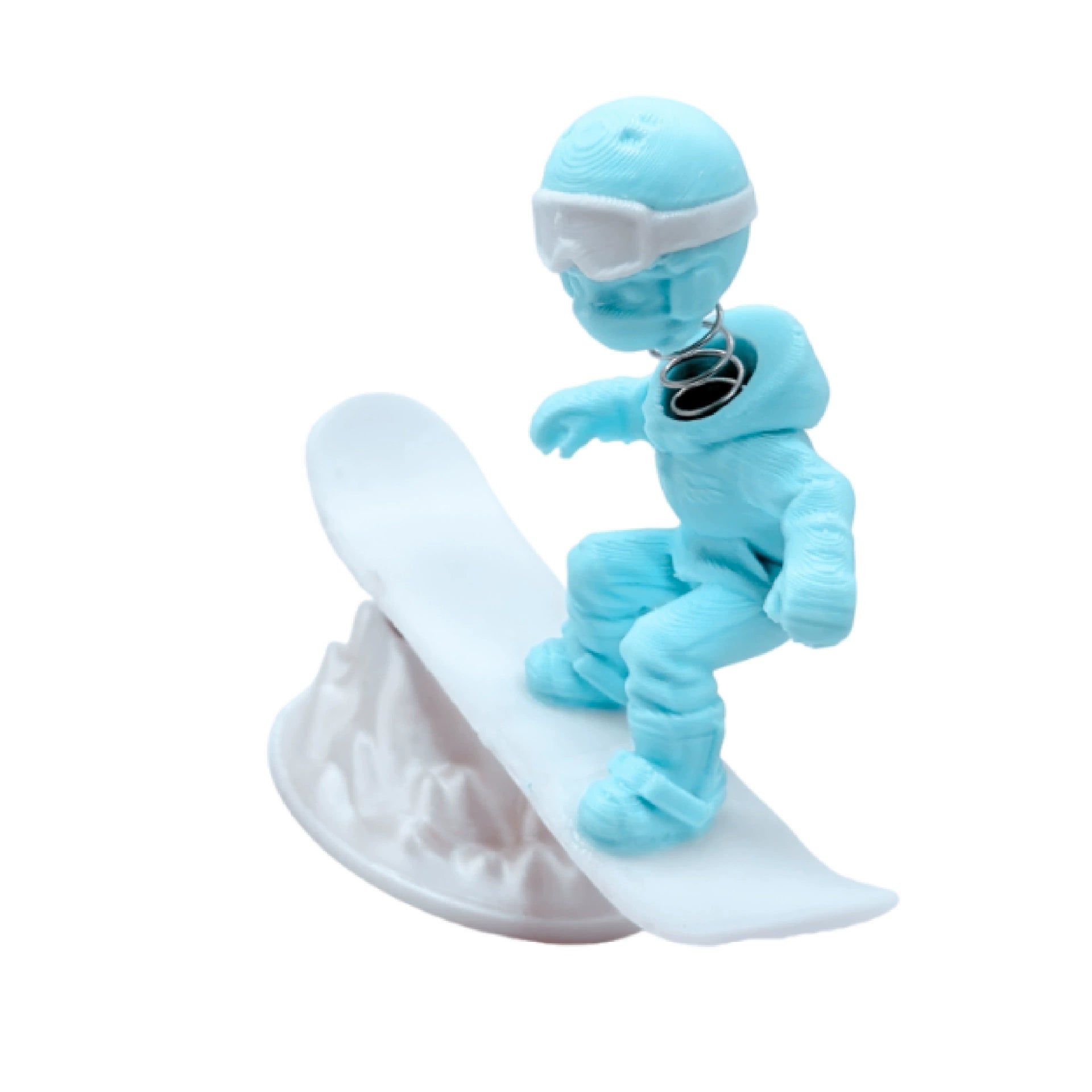 New car ornaments, car decorations, car tabletop decorations, creative inertial skiing figurine, stress-relieving toy